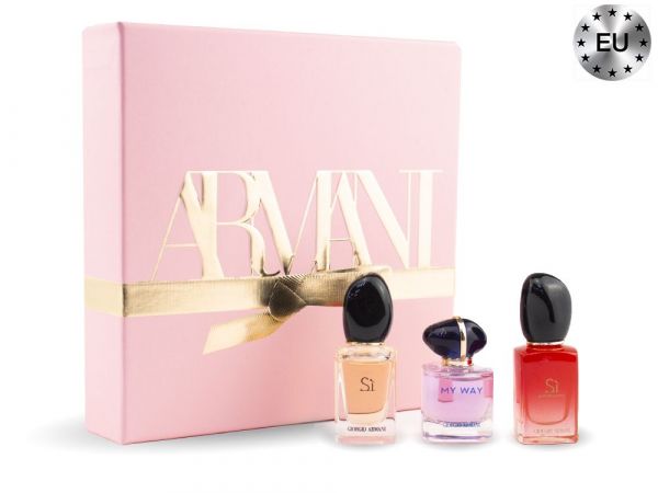 Set Armani Pink Edition, 3x7 ml (Lux Europe)